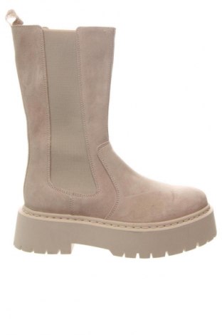 Damskie kozaki Steve Madden, Rozmiar 39, Kolor ecru, Cena 844,99 zł