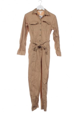 Salopetă lungă de damă H&M, Mărime XXS, Culoare Bej, Preț 126,32 Lei
