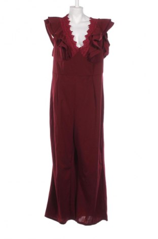 Salopetă lungă de damă SHEIN, Mărime 3XL, Culoare Roșu, Preț 126,00 Lei