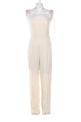 Langer Damen-Overall Stradivarius, Größe M, Farbe Ecru, Preis € 25,99