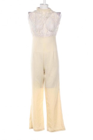 Damski długi kombinezon Unbranded, Rozmiar M, Kolor ecru, Cena 124,99 zł