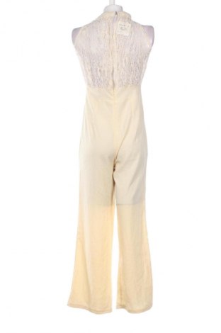 Damski długi kombinezon Unbranded, Rozmiar M, Kolor ecru, Cena 124,99 zł