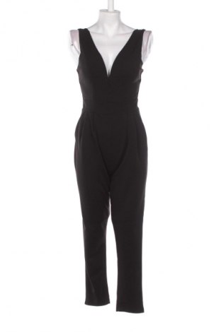 Дамски дълъг гащеризон Wal G, Размер M, Цвят Черен, Цена 67,86 лв.