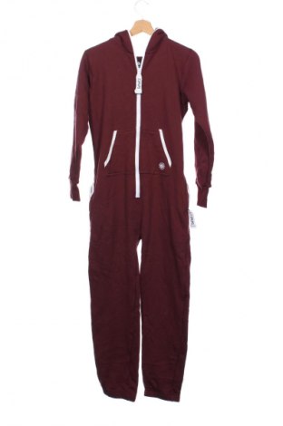 Дамски дълъг гащеризон Zipups, Размер XS, Цвят Червен, Цена 39,99 лв.