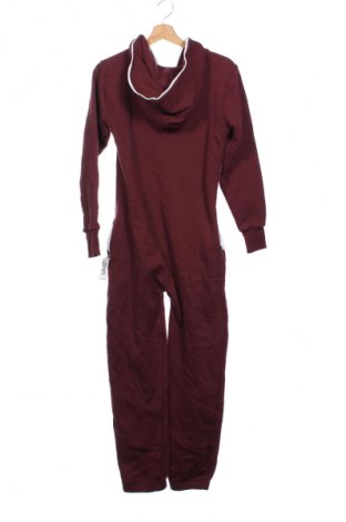 Дамски дълъг гащеризон Zipups, Размер XS, Цвят Червен, Цена 39,99 лв.