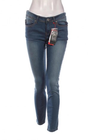 Damskie jeansy Amisu, Rozmiar XL, Kolor Niebieski, Cena 105,70 zł