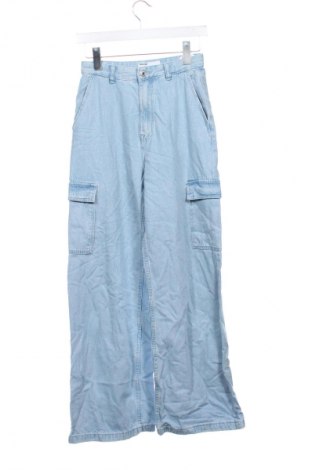 Dámské džíny  Bershka, Velikost XS, Barva Modrá, Cena  379,00 Kč