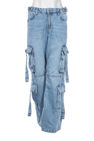 Női farmernadrág Bershka, Méret S, Szín Kék, Ár 5 776 Ft