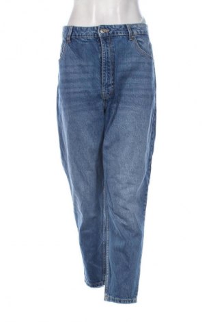 Дамски дънки Bershka, Размер XL, Цвят Син, Цена 29,33 лв.