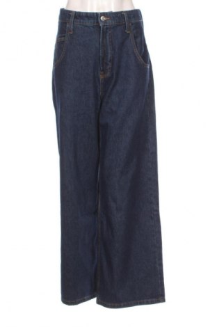 Blugi de femei Bershka, Mărime S, Culoare Albastru, Preț 76,32 Lei