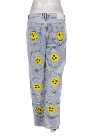 Damskie jeansy Boohoo, Rozmiar L, Kolor Niebieski, Cena 50,99 zł