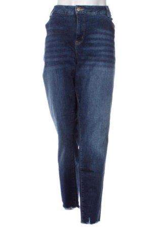 Blugi de femei Clockhouse, Mărime 5XL, Culoare Albastru, Preț 76,32 Lei