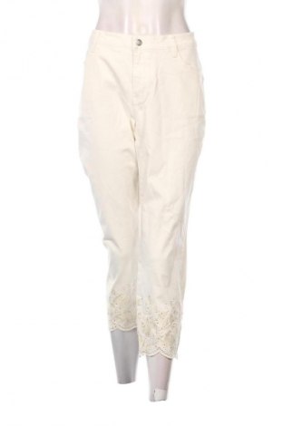 Дамски дънки Fair Lady, Размер XXL, Цвят Екрю, Цена 19,99 лв.