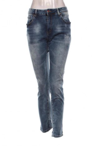 Blugi de femei Fashion Jeans, Mărime L, Culoare Albastru, Preț 45,99 Lei