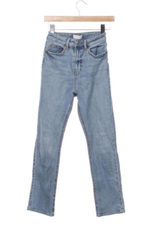 Дамски дънки H&M, Размер XXS, Цвят Син, Цена 29,00 лв.