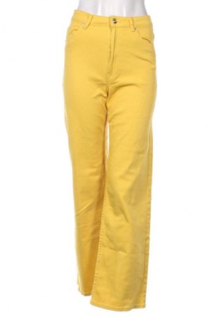 Női farmernadrág H&M Divided, Méret S, Szín Sárga, Ár 9 222 Ft