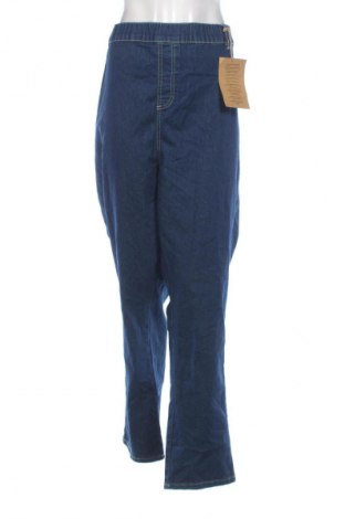Damskie jeansy Janina, Rozmiar 5XL, Kolor Niebieski, Cena 63,99 zł