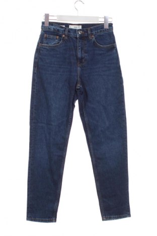Dámske džínsy  Mango, Veľkosť XS, Farba Modrá, Cena  17,39 €