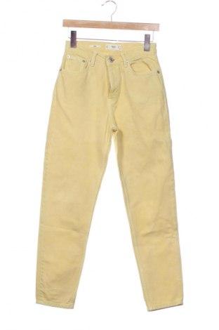Dámské džíny  Mango, Velikost XS, Barva Žlutá, Cena  421,00 Kč