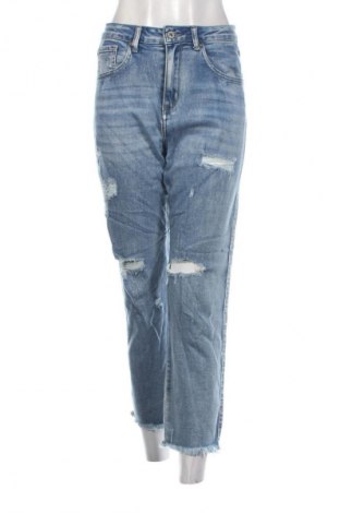 Дамски дънки Newplay, Размер M, Цвят Син, Цена 18,99 лв.