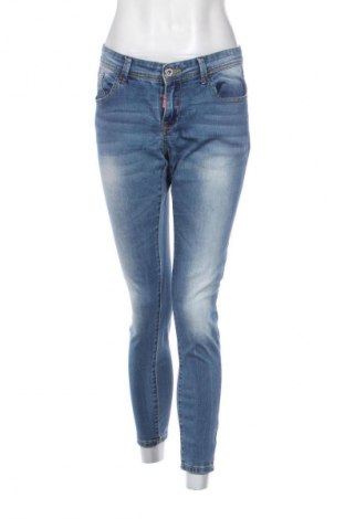 Дамски дънки Piazza Italia, Размер L, Цвят Син, Цена 29,33 лв.