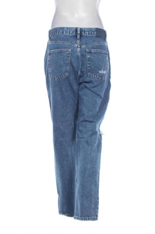 Blugi de femei Pull&Bear, Mărime L, Culoare Albastru, Preț 76,30 Lei