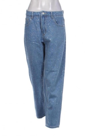 Дамски дънки SHEIN, Размер M, Цвят Син, Цена 29,00 лв.