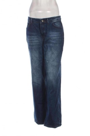 Blugi de femei SHEIN, Mărime L, Culoare Albastru, Preț 76,32 Lei