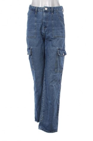 Дамски дънки SHEIN, Размер S, Цвят Син, Цена 29,33 лв.