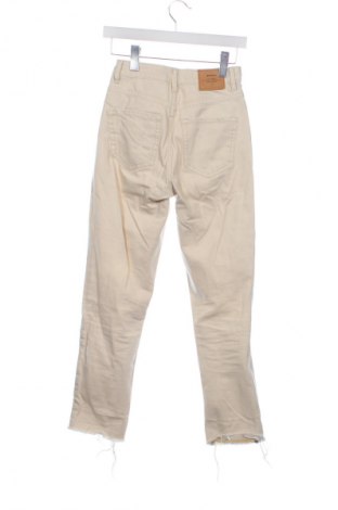 Női farmernadrág Stradivarius, Méret XXS, Szín Bézs, Ár 5 800 Ft