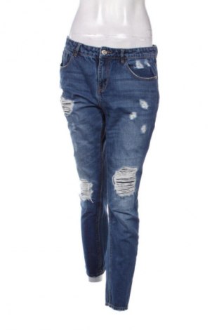 Blugi de femei Stradivarius, Mărime M, Culoare Albastru, Preț 80,66 Lei