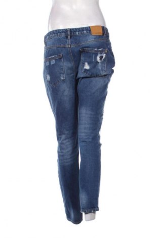 Blugi de femei Stradivarius, Mărime M, Culoare Albastru, Preț 80,66 Lei