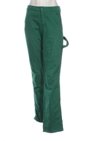 Blugi de femei Stradivarius, Mărime S, Culoare Verde, Preț 76,00 Lei