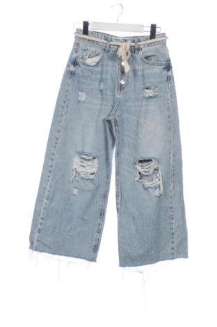 Blugi de femei Stradivarius, Mărime S, Culoare Albastru, Preț 77,17 Lei