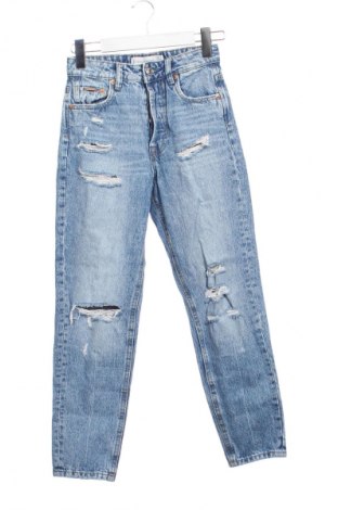 Γυναικείο Τζίν Stradivarius, Μέγεθος XXS, Χρώμα Μπλέ, Τιμή 14,83 €