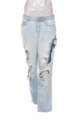 Дамски дънки Terranova, Размер L, Цвят Син, Цена 28,99 лв.