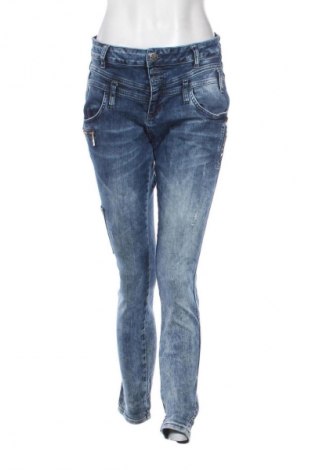 Damskie jeansy Tredy, Rozmiar M, Kolor Niebieski, Cena 66,67 zł