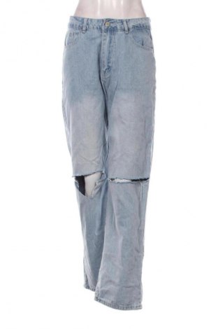 Дамски дънки Unbranded, Размер M, Цвят Син, Цена 29,33 лв.