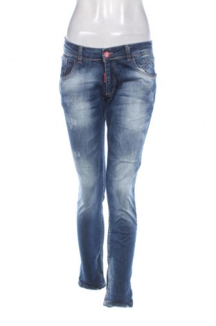 Damskie jeansy Unbranded, Rozmiar L, Kolor Niebieski, Cena 89,49 zł