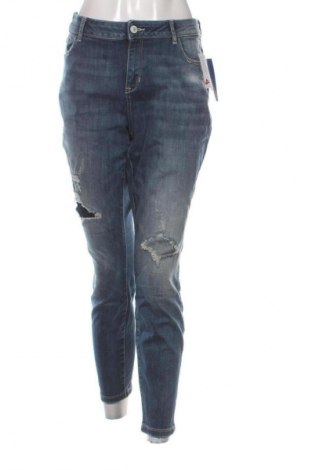 Γυναικείο Τζίν Yessica, Μέγεθος XL, Χρώμα Μπλέ, Τιμή 19,99 €