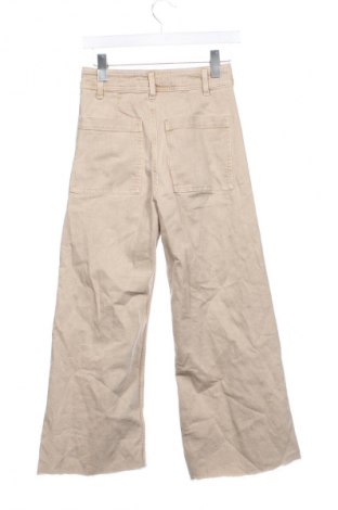 Dámské džíny  Zara, Velikost XS, Barva Béžová, Cena  279,00 Kč