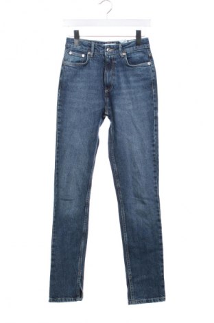 Blugi de femei Zara, Mărime XS, Culoare Albastru, Preț 74,99 Lei