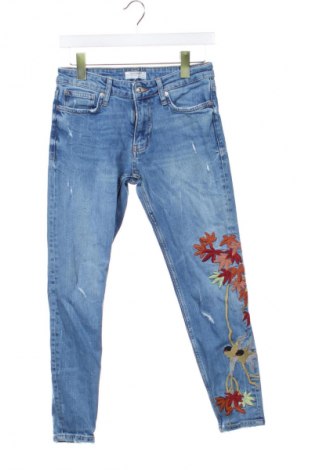 Dámské džíny  Zara, Velikost S, Barva Modrá, Cena  342,00 Kč