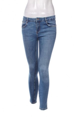 Blugi de femei Zara, Mărime M, Culoare Albastru, Preț 80,56 Lei