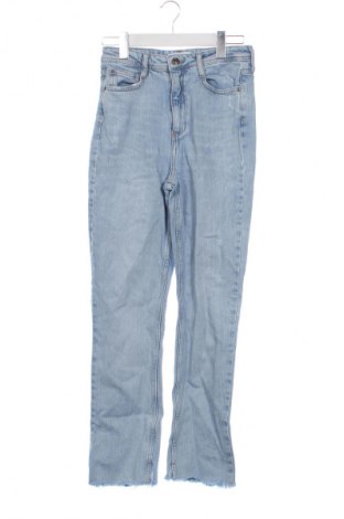 Дамски дънки Zara, Размер XS, Цвят Син, Цена 27,00 лв.