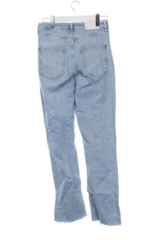 Дамски дънки Zara, Размер XS, Цвят Син, Цена 27,00 лв.