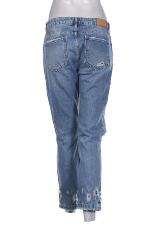 Дамски дънки Zara, Размер L, Цвят Син, Цена 27,00 лв.