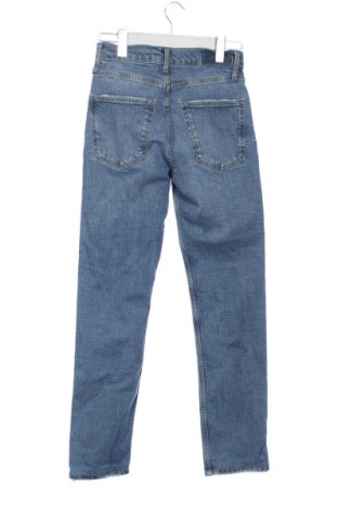 Дамски дънки Zara, Размер XS, Цвят Син, Цена 27,00 лв.