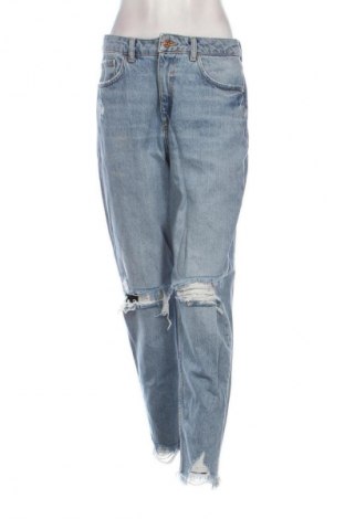 Дамски дънки Zara, Размер L, Цвят Син, Цена 27,00 лв.