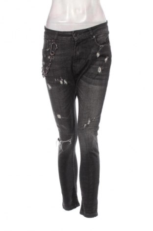 Damskie jeansy Zara, Rozmiar XL, Kolor Szary, Cena 67,99 zł